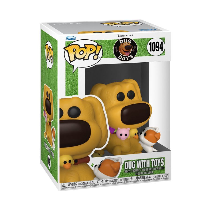 Pop! Funko 10cm Vinyl Figurine Dug Days Dug w/s Kids #1094 Collectable Toy 3y+ — image 2