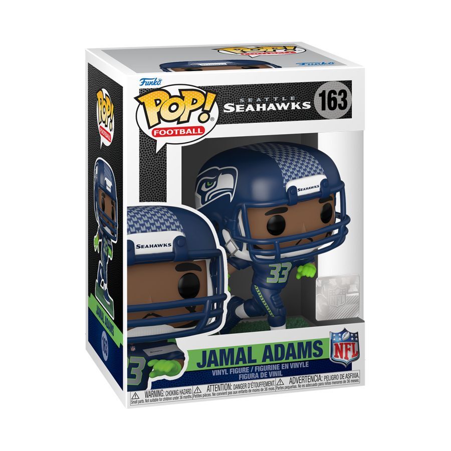 Pop! Vinyl NFL Seahawks Jamal Adams Home #163 Collectable Figurine 10cm Toy 3y+ — image 2