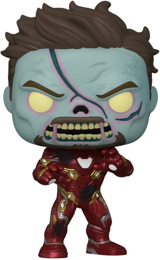 Pop! Vinyl Figurine 10cm What If Zombie Iron Man GW RS Collectable Toy 3y+