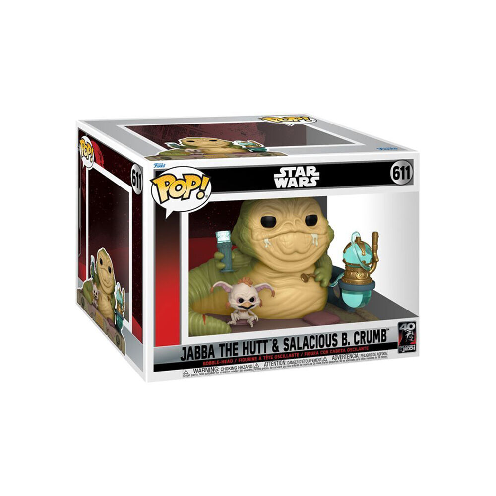 Funko Star Wars Pop Movie Moment Action Figure Toy Jabba The Hutt 5.7 Inch Vinyl — image 2