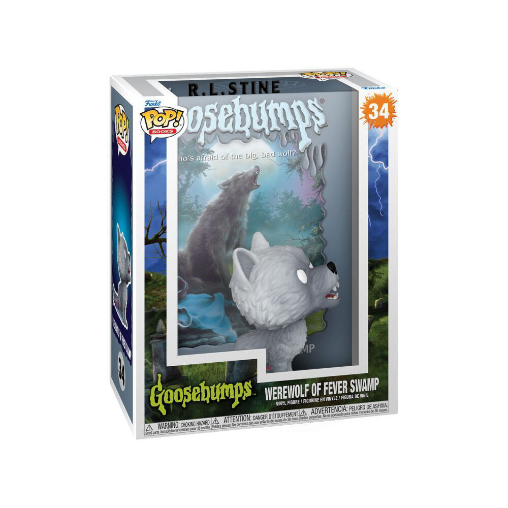 Funko Goosebumps Werewolf of Fever Swamp Pop! Cover Vinyl Figure 17.15x21.70cm Grey — image 2