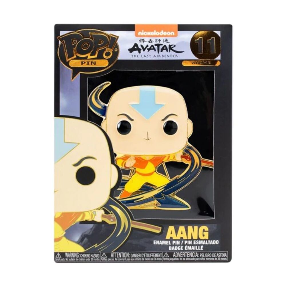 Pop! Nickelodeon Avatar The Last Airbender #11 Aang 10cm Pop! Enamel Pin/Badge 12y+ — image 2
