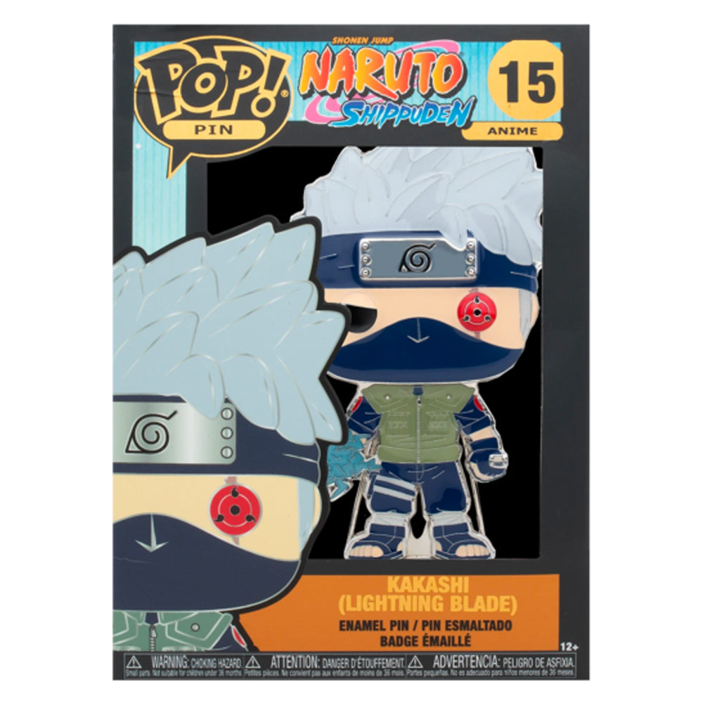 Pop! Shonen Jump Naruto Shippuden Kakashi Lightning Blade #15 Pop! Enamel Pin 10cm — image 2