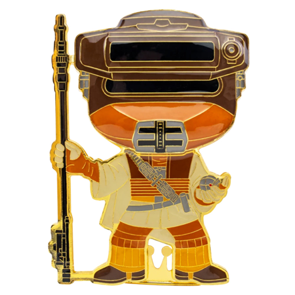 Pop! Star Wars #15 Boushh Leia 10cm Pop! Enamel Pin/Badge w/ Stand Collectible 12y+