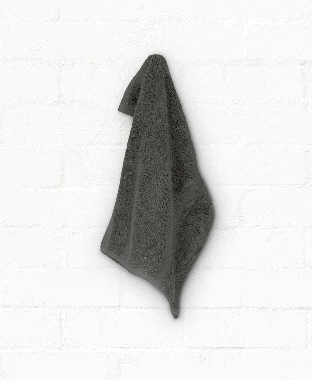 Ardor St Regis Collection 32x32cm Cotton Face Washer/Soft 600GSM Charcoal