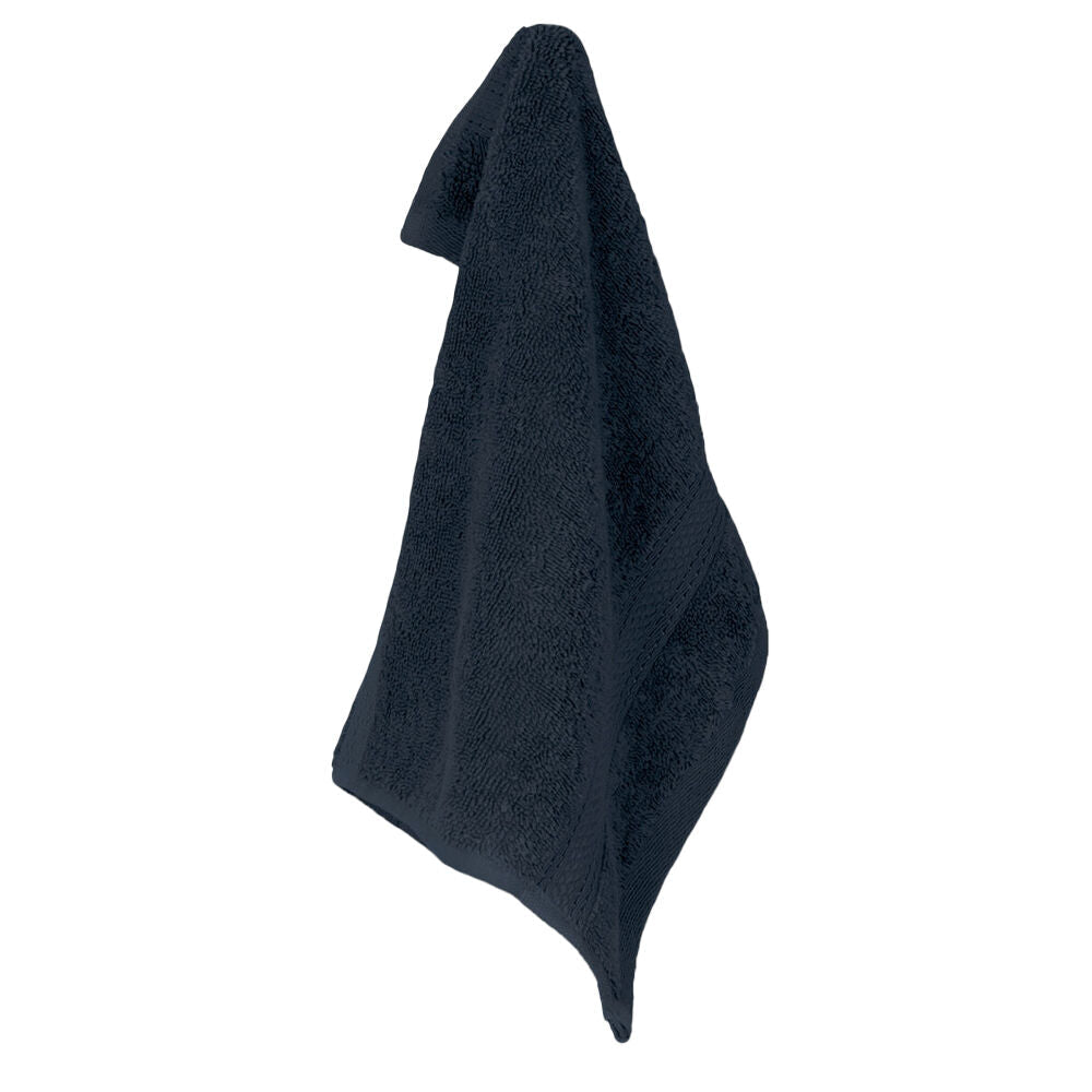 Ardor St Regis Collection 32x32cm Cotton Face Washer Soft 600GSM Navy (12 Pack) — image 2