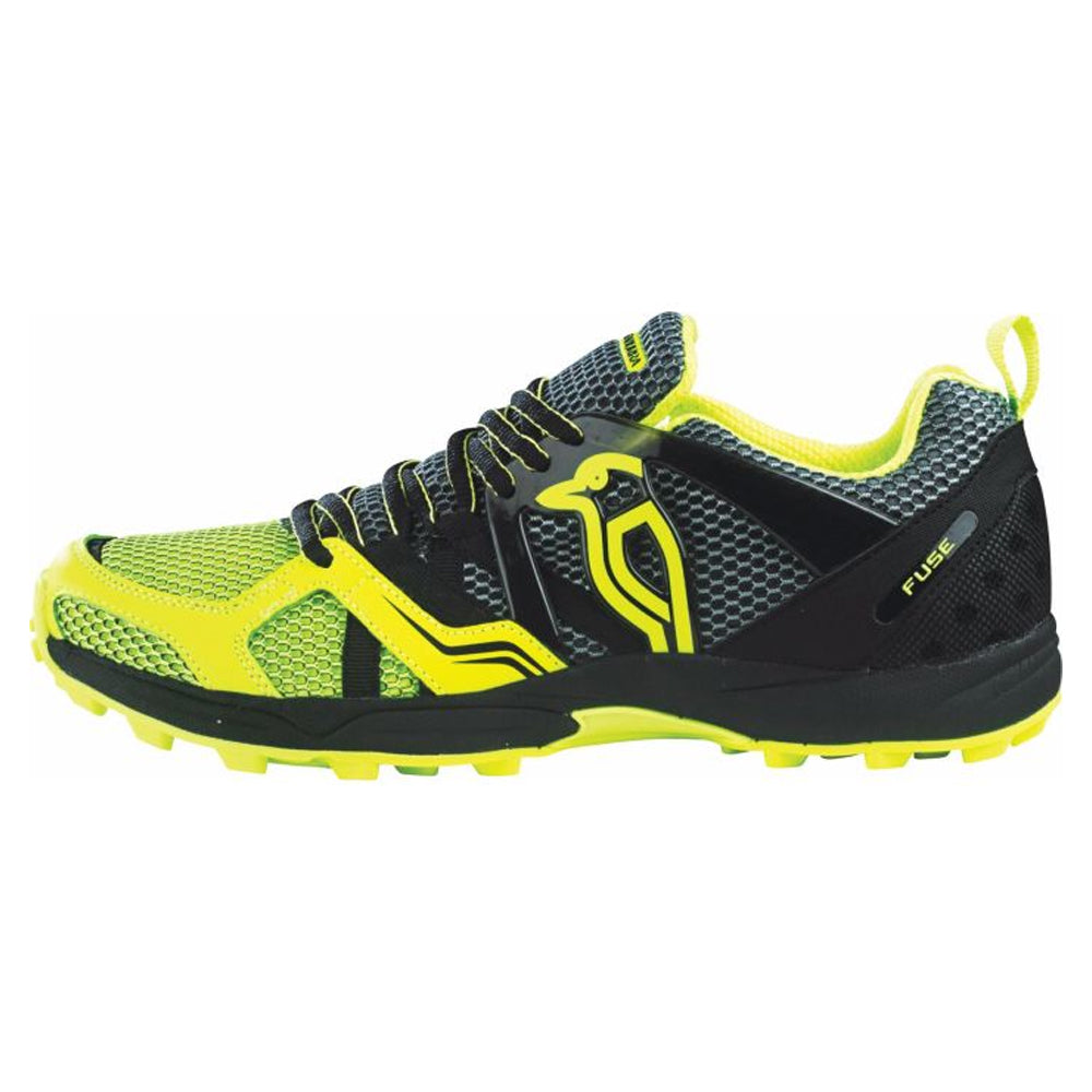 Kookaburra Fuse Unisex Field Hockey Sports Shoes Yellow/Black Size 4 US/3 UK
