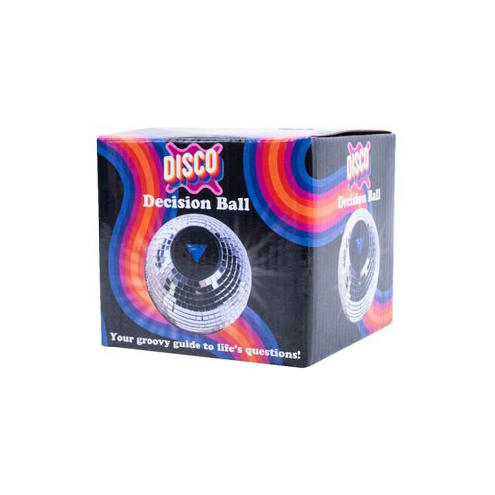 Fizz Creations Disco Decision Mirror Ball Decision Maker Toy 13.8x13.3cm 14y+