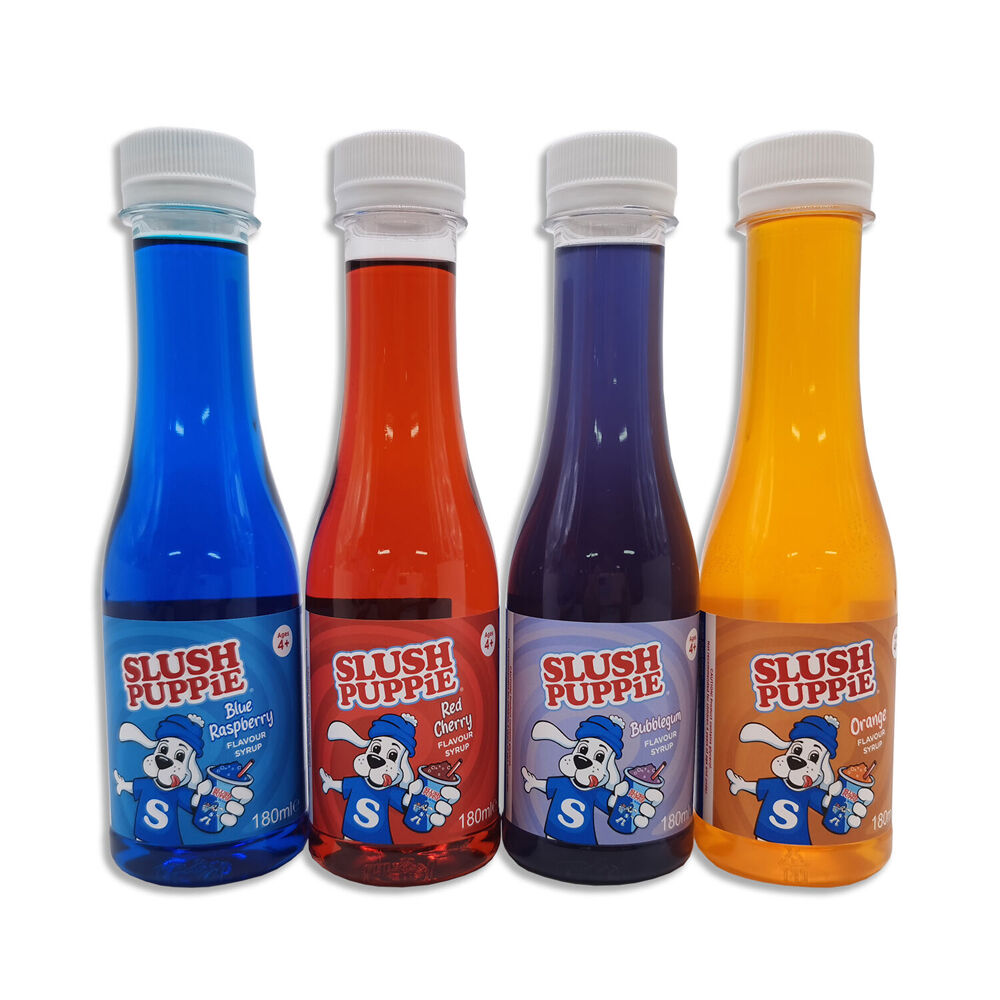 Fizz Creations Slush Puppie Flavoured Slushie Syrups 180ml (4 Pieces) — image 2