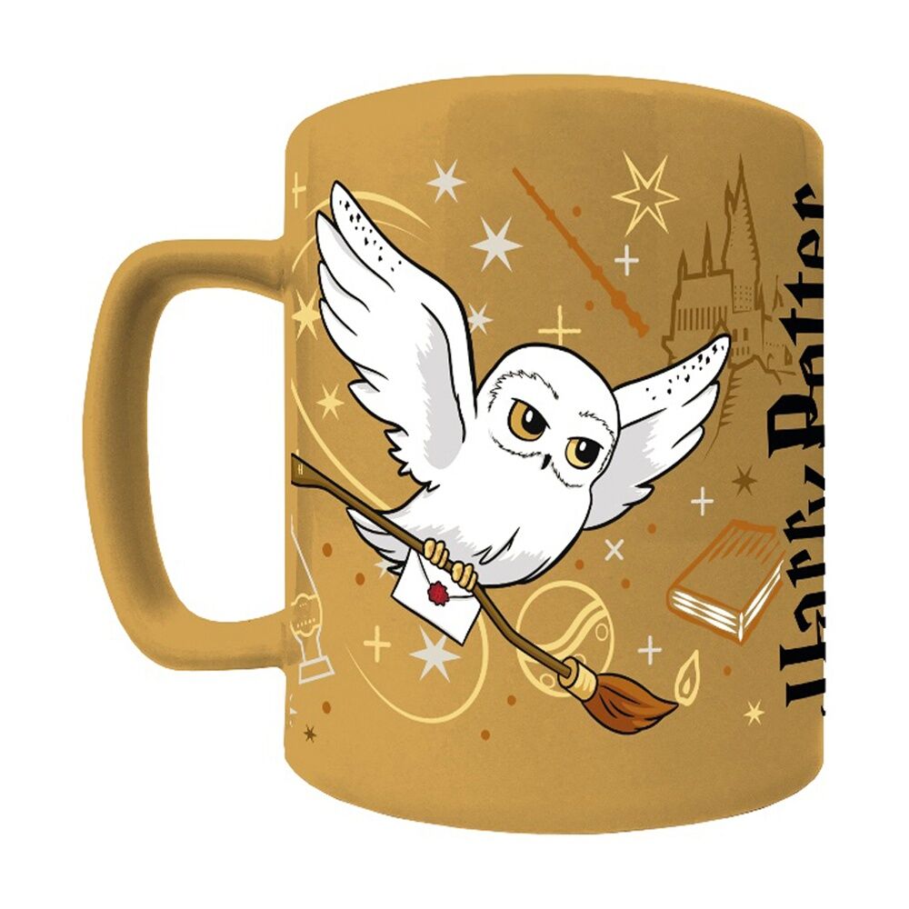 Wizarding World Harry Potter Hedwig Fuzzy Ceramic Hot & Cold Drinking Mug — image 2