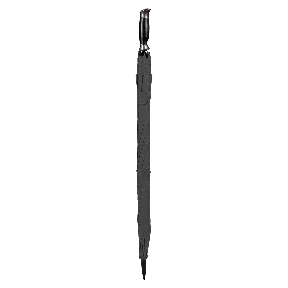 Clifton PRO Golf 132cm Auto Open/Vented Windproof Umbrella UPF50+ UV Charcoal — image 2
