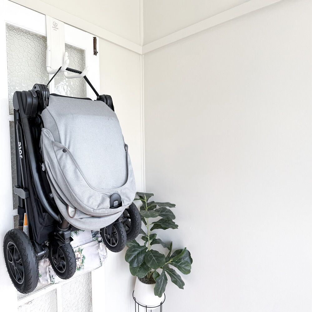 Dreambaby Strollerbuddy Stroll Away Storage Hook Home/Room Organiser White — image 2