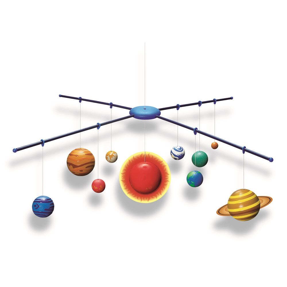 4M Solar System Mobile Kit Planets Bedroom Decor Kids/Toddler Activity Toy L 8y+ — image 3