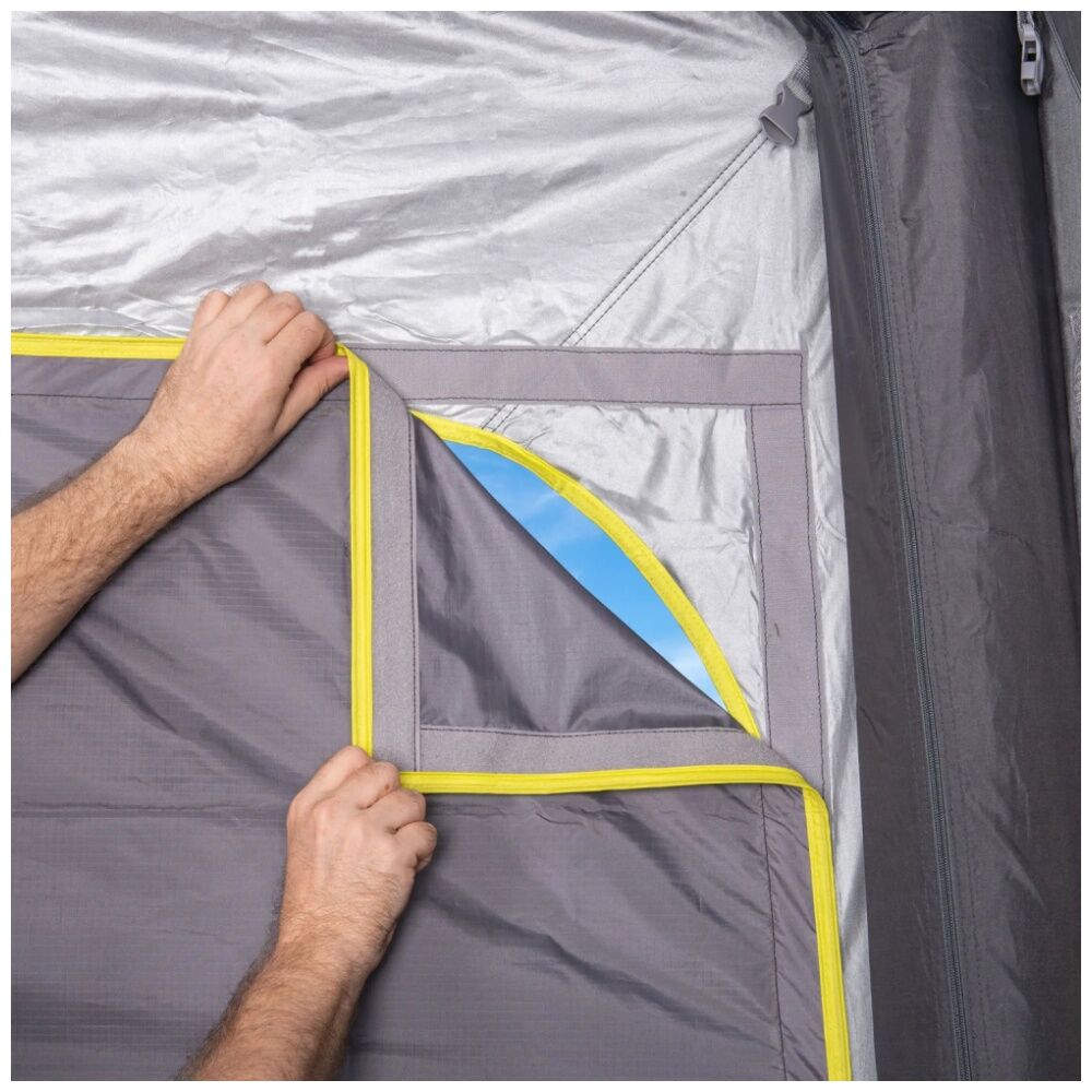 Quest Outdoors Air Gazebo 3.0 Solid Wall Kit UV Resistant Waterproof w/Zip (2 Pack) — image 2