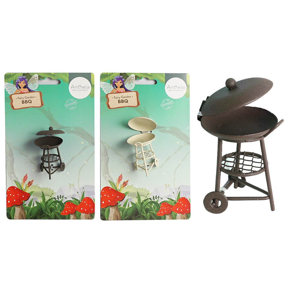 Antheia Green Homewares Outdoor Plant/Pot Decor Fairy Garden Metal Bbq Assorted — image 2
