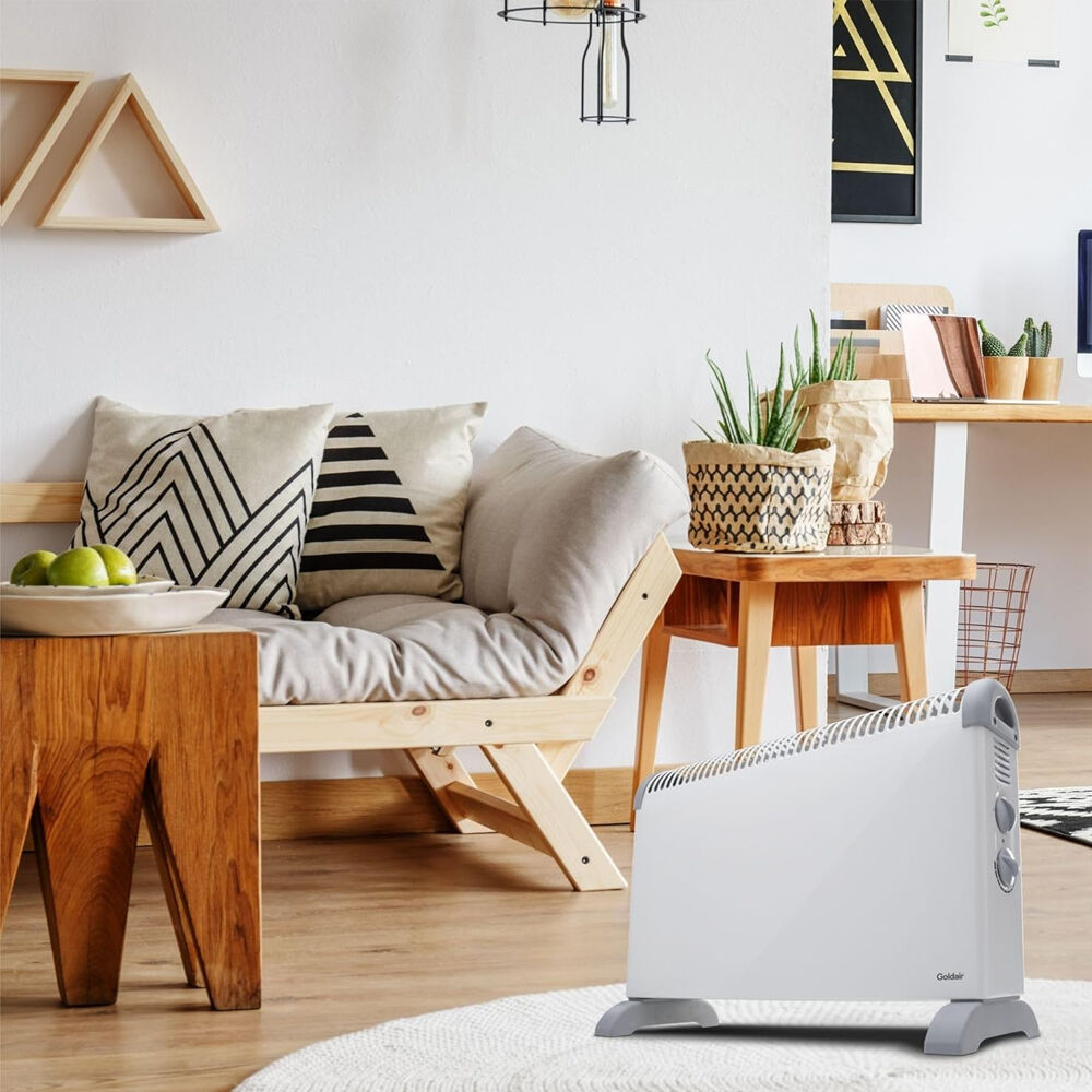 Goldair 55cm Convector Heater 2000W White Home/Indoor/Portable Heating — image 2