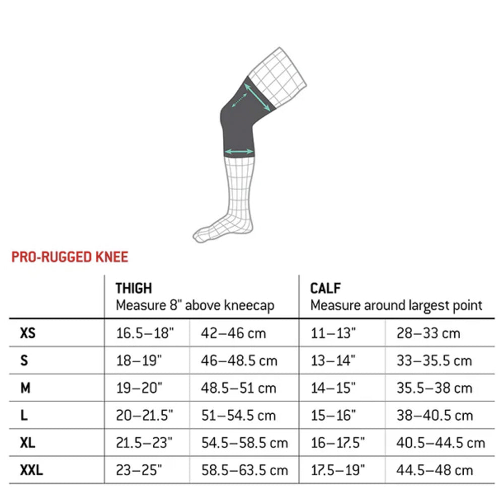 G-Form Pro-Rugged Mountain Bike Knee Guard/Pad Black Pair — image 2
