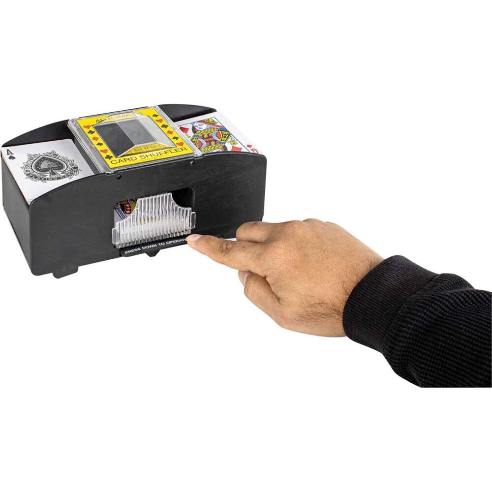 LMD 2 Card Deck Shuffler Novelty Tabletop Set Game — image 2