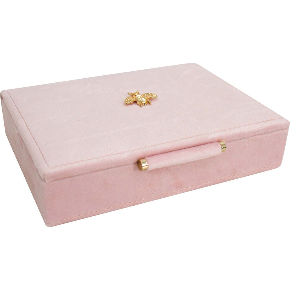 LVD Jewellery Accessories Storage Box Organiser 17.5x13.5cm Low Velvet Musk — image 2