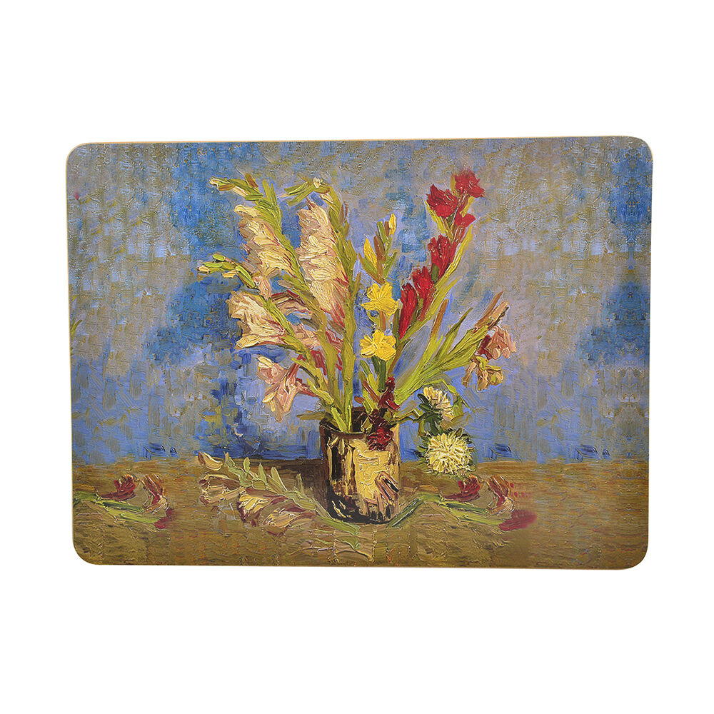 Gibson Gifts Artists Place Mat Table Heat Protector Rectangle 29x22cm (4 Pieces)