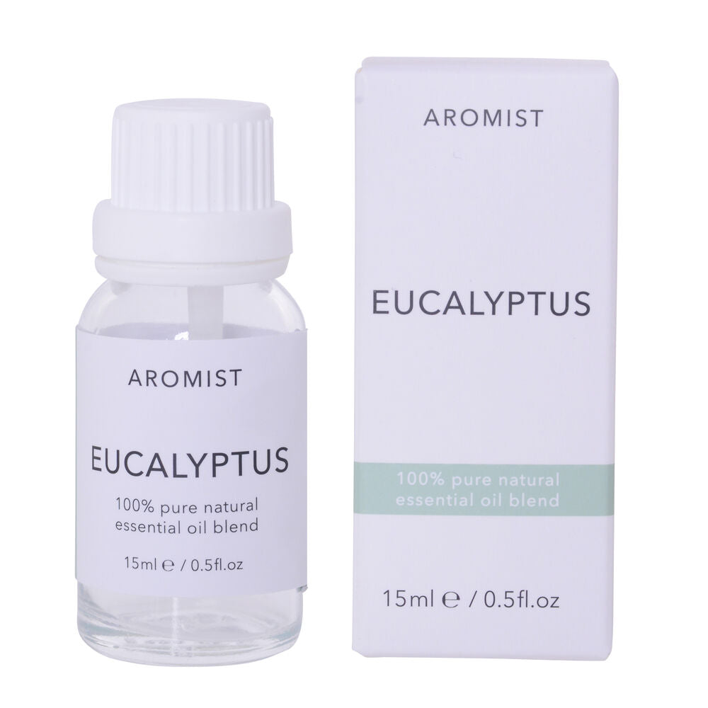 Gibson Gifts Aromist Oil Aromatherapy 15ml Eucalyptus Scent For Diffuser