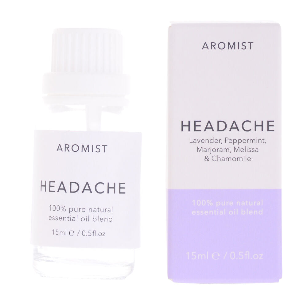 Gibson Gifts Aromist Oil Aromatherapy 15ml Headache For Diffuser/Burner