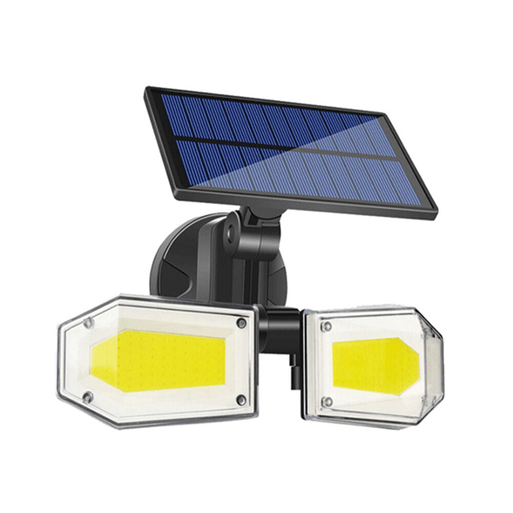 Sansai Outdoor Motion Activated Adjustable Solar Powered 2.5W LED Sensor Light