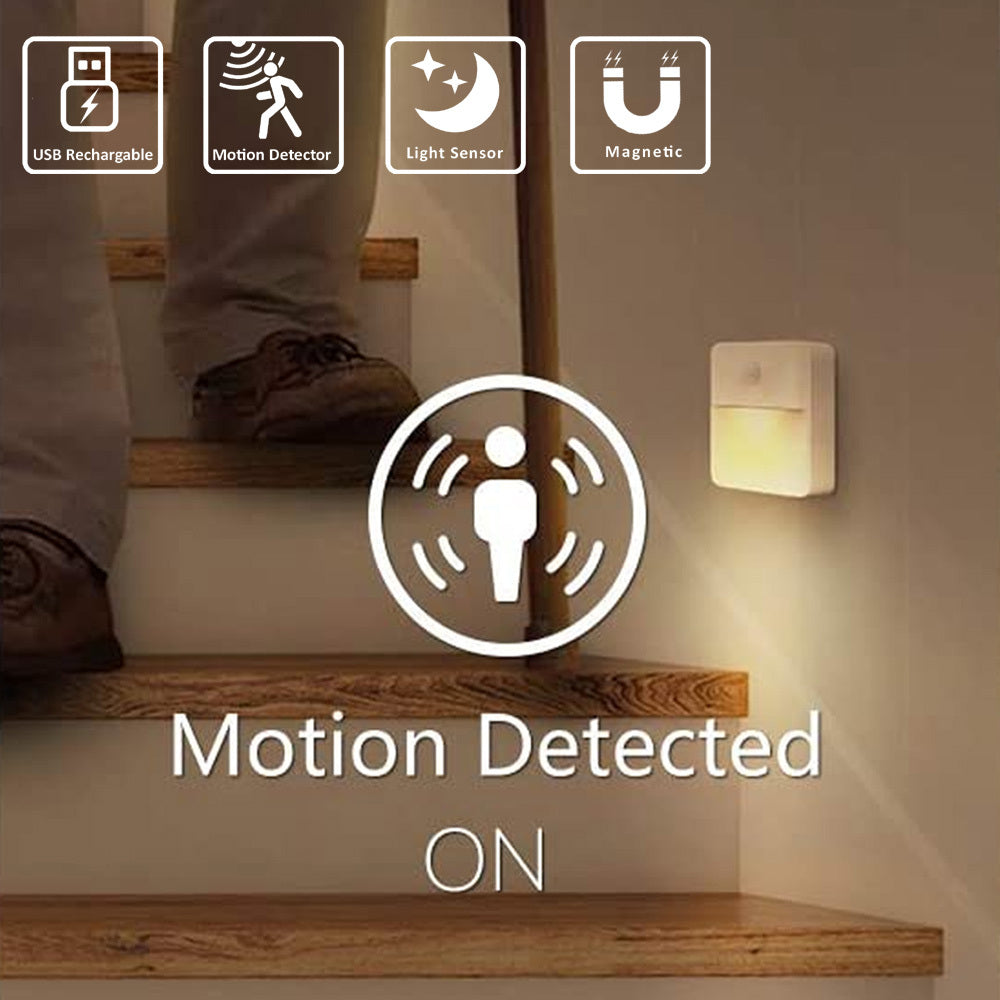 Sansai Slimline Motion Sensor Rechargeable Night Light/Lamp Home Decor/Lighting — image 2