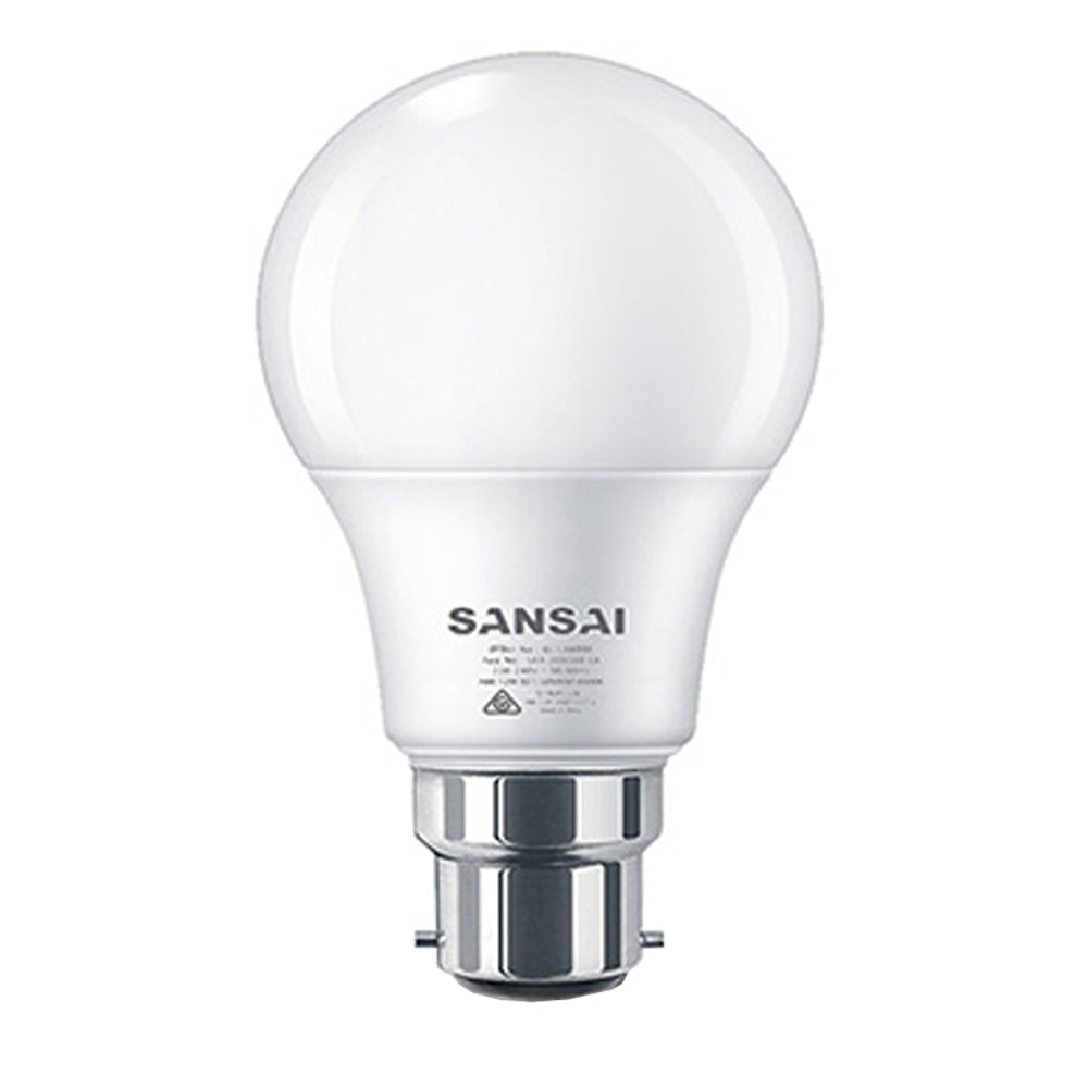 Sansai 12W B22 Bayonet LED Light Bulb Globe 3000K 1050 Lumens Warm White