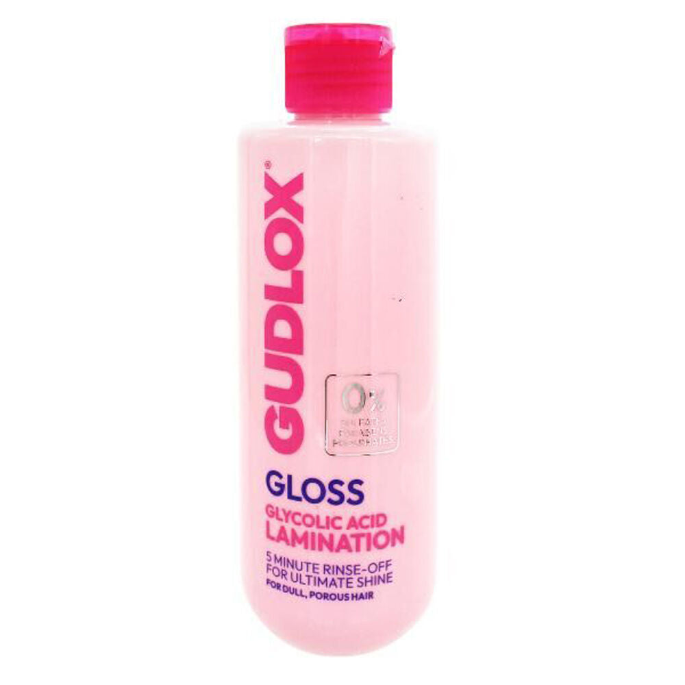 Gudlox 200ml Gloss Glycolic Acid Lamination For Dull & Porous Hair Treatment