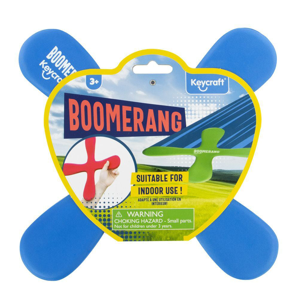 Pocket Money Fun 26cm Indoor Boomerang Freesbie Kids/Children Play Toy Assort 3+ — image 3
