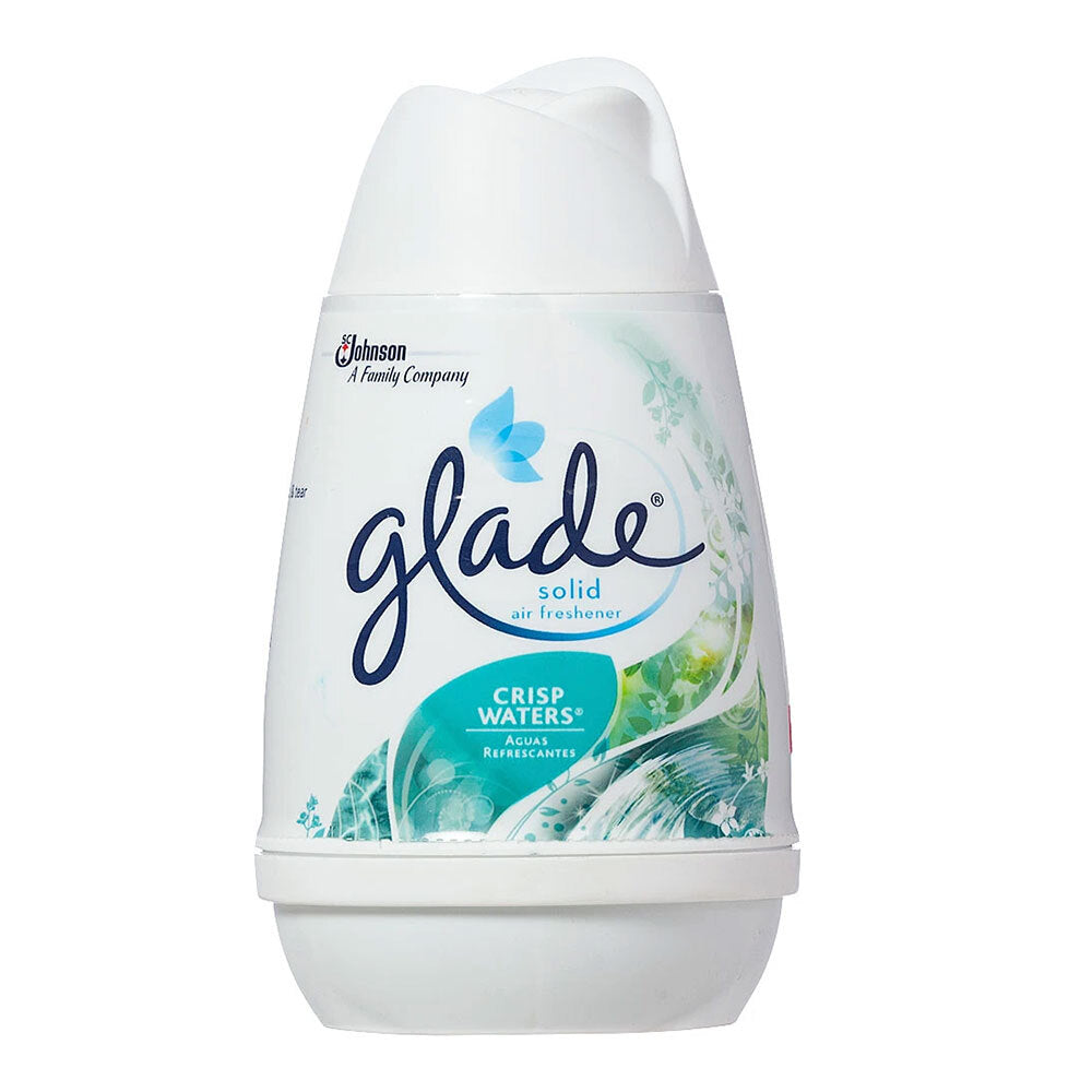 Glade 170g Crisp Waters Solid Air Freshener Fragrance Home/Bathroom/Kitchen