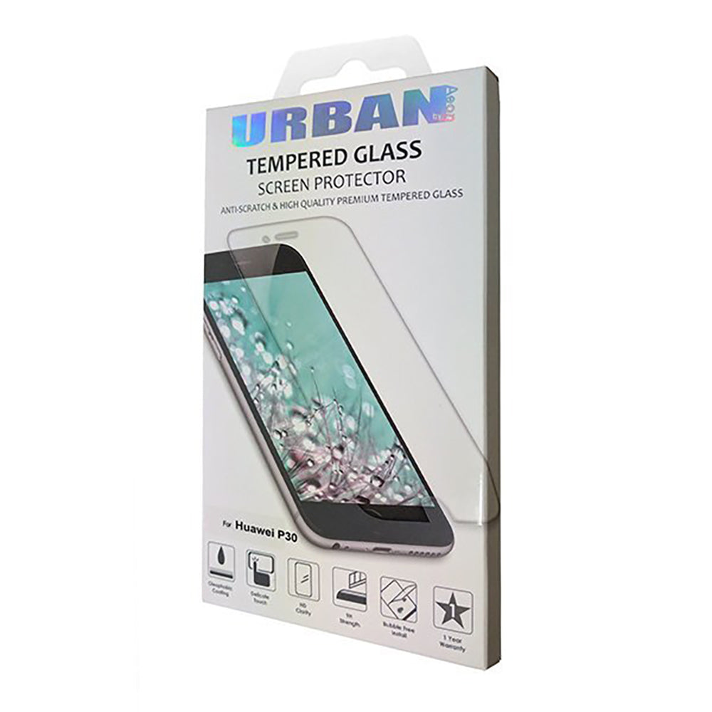 Urban Anti-Scratch Tempered Glass Screen Protector For Huawei P30 Phone Clear