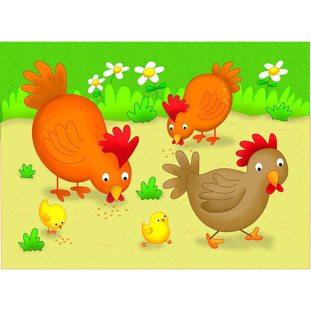 Galt 4 Jigsaw Puzzles In a Box Farm Kids/Childrens Early Leanring Toy 3y+