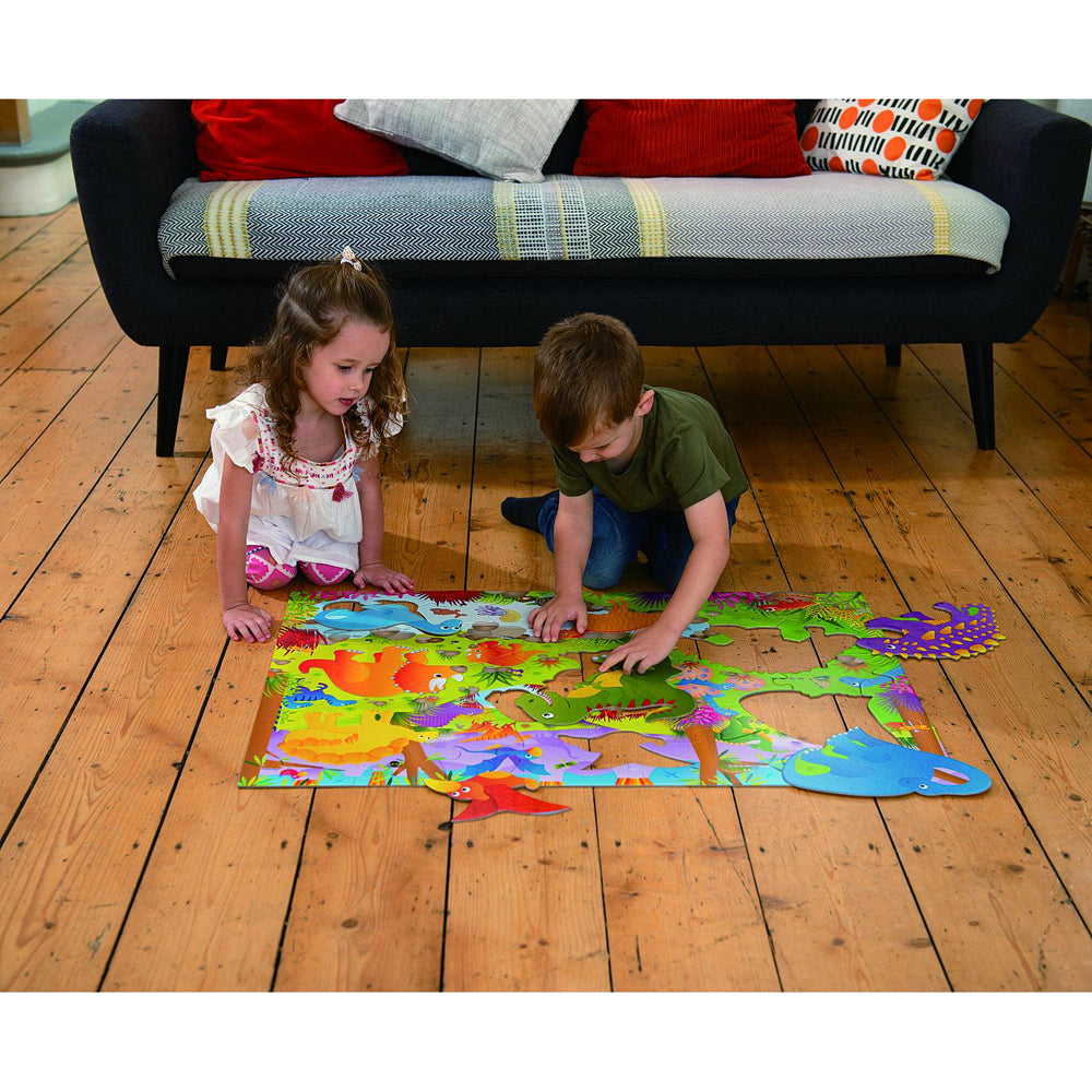 Galt Dinosaurs Kids/Childrens Giant Floor Educational Jigsaw Puzzle 3y+ (30 Pieces)