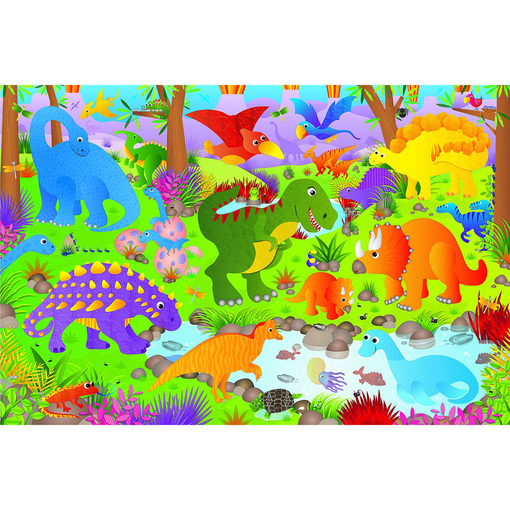 Galt Dinosaurs Kids/Childrens Giant Floor Educational Jigsaw Puzzle 3y+ (30 Pieces) — image 2