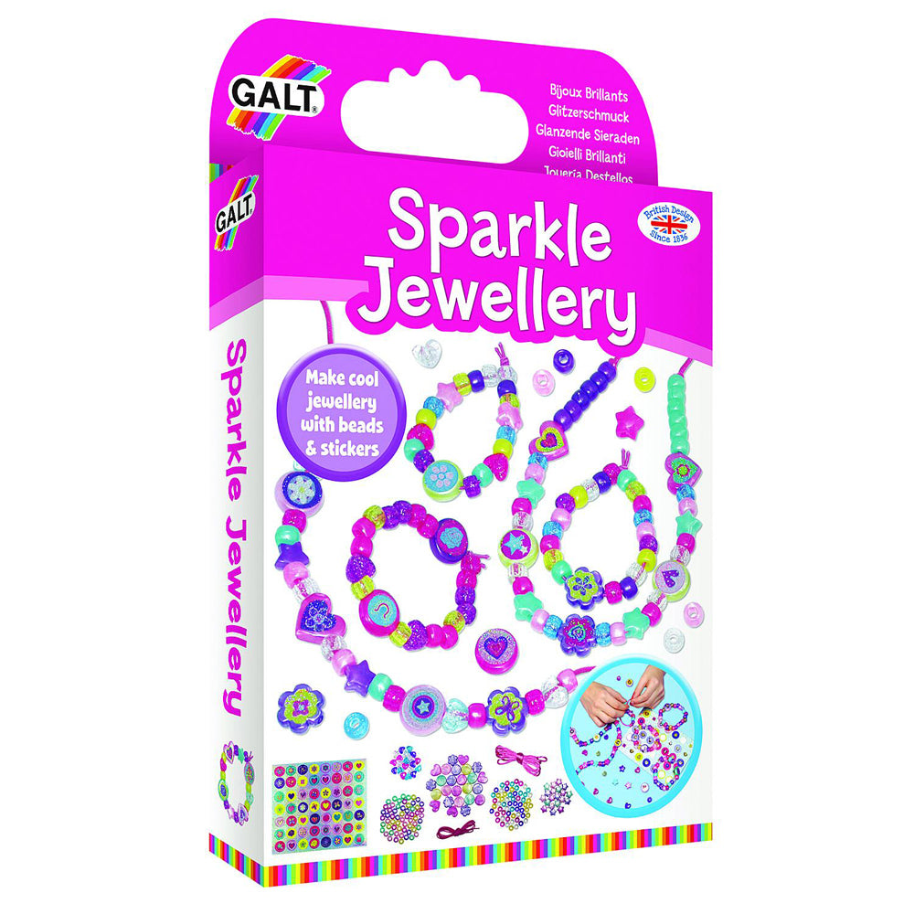 Galt Sparkle Jewellery Kids/Childrens Activity Kit Interactive Creative Toy 5y+