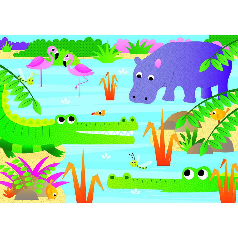 Galt 4 Puzzles In a Box Jungle Kids/Childrens Educational Jigsaw Toy 3y+ — image 2