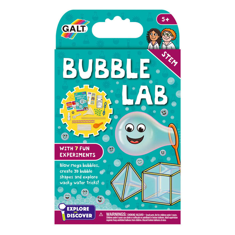 Galt Bubble Lab Kids/Childrens STEM Science/Discovery Activity Kit Playset 5y+
