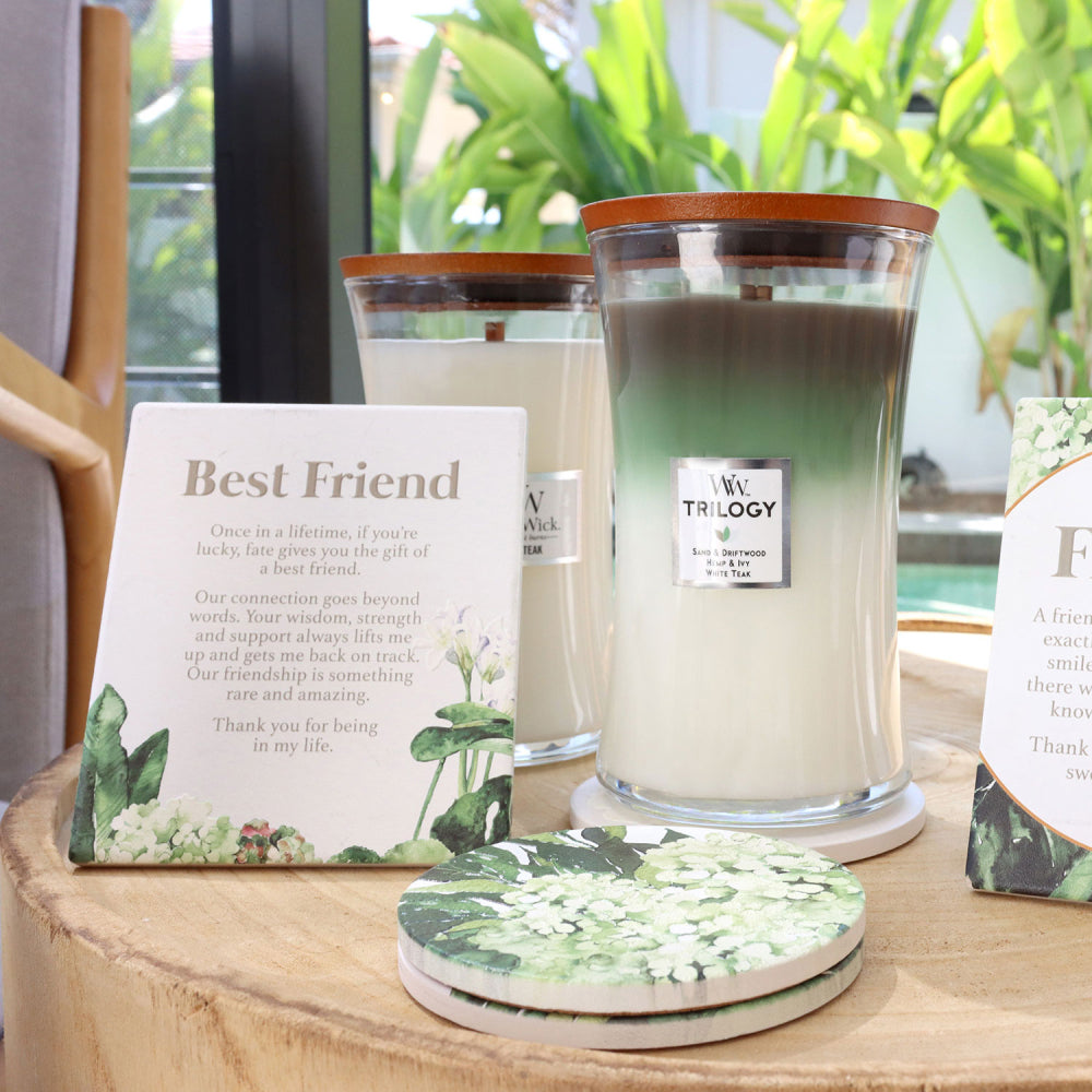 Splosh Ceramic Greenhouse Mindfulness Verse Plaque w/ Stand/Hook Decor 12x14cm — image 4