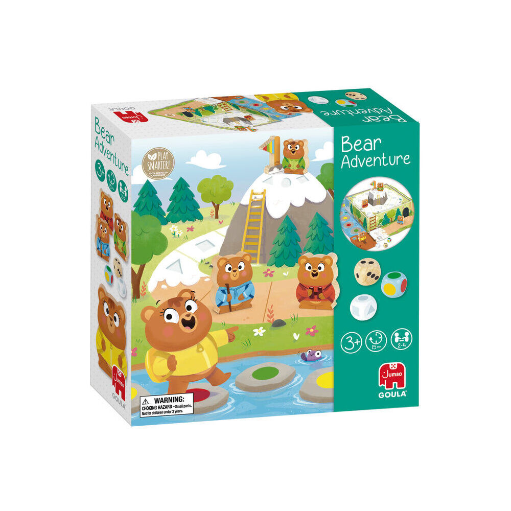 Goula Bear Adventure Fun Board Game Kids/Children/Family Educational Toy 3y+