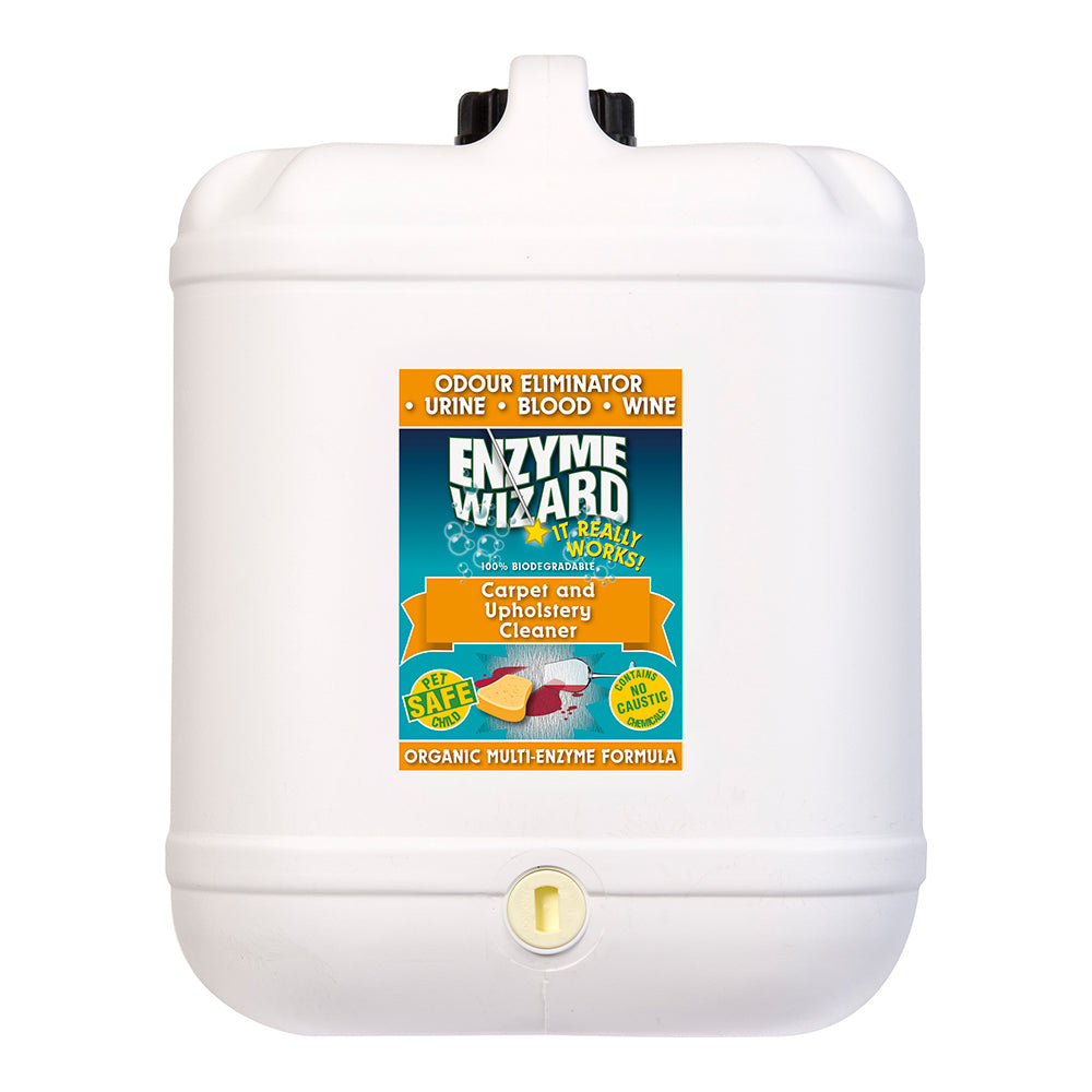 Enzyme Wizard Carpet Upholstery Cleaner Odour Eliminator 20L