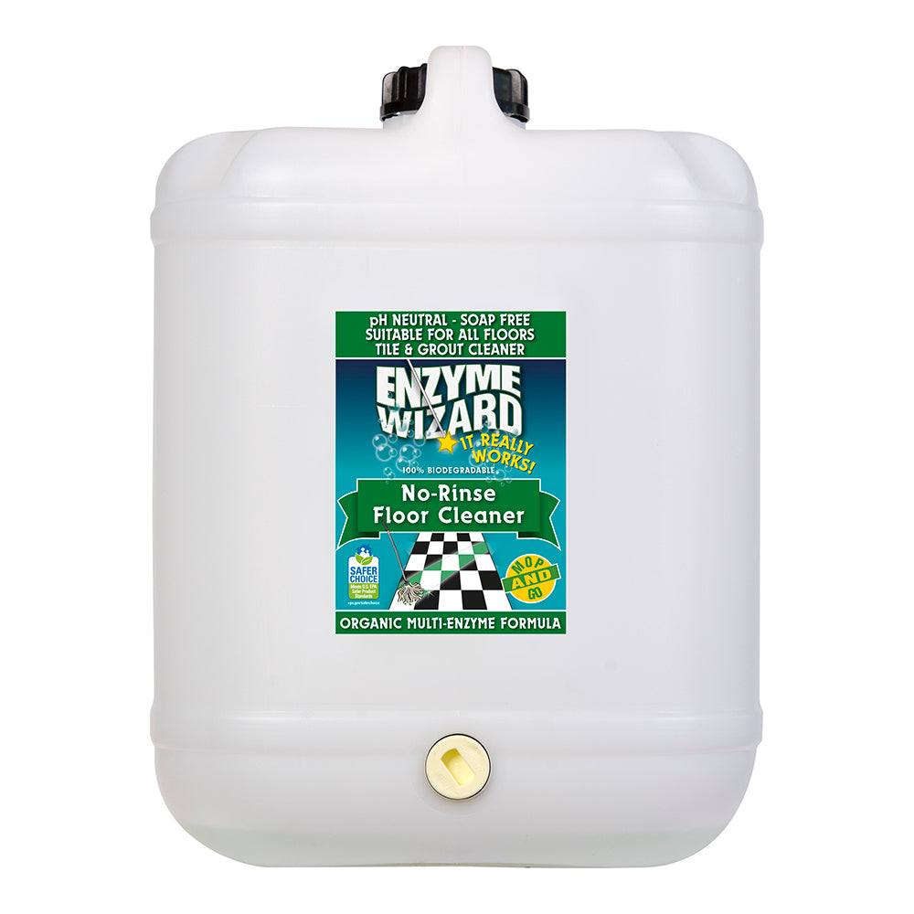 Enzyme Wizard No Rinse All Floor Tile Grout Cleaner 20L