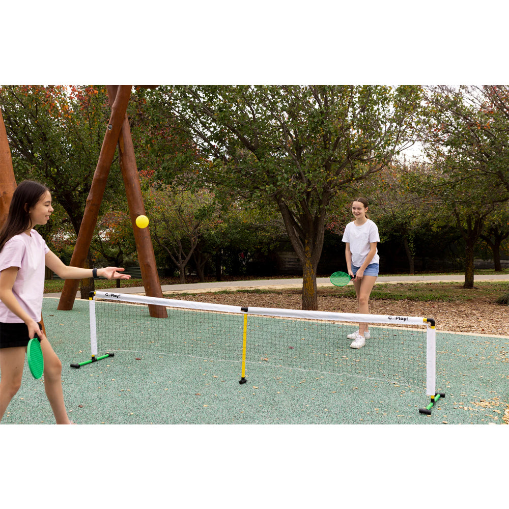 GO Play! Racquet/Soccer Ball Tennis Net Combo Kids Outdoor Game Sports Set 8y+ — image 3