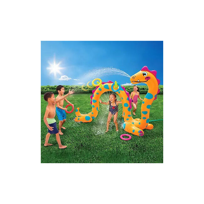 GO Play! Go Play Splash O Saurus Inflatable Sprinkler Park Water Toy Kids — image 2
