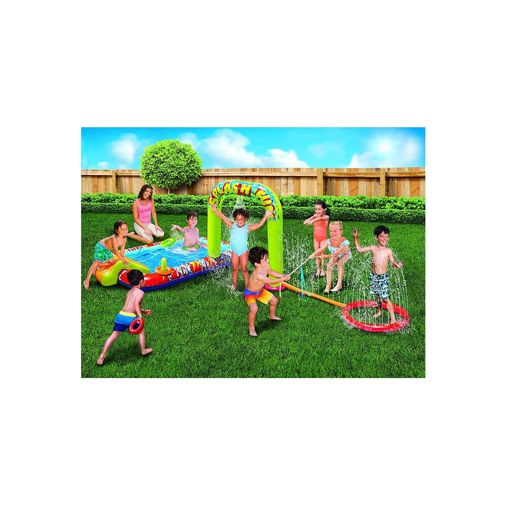 GO Play! Go Play Splash Fun Water Park With Inflatable Slide Game Kids — image 2
