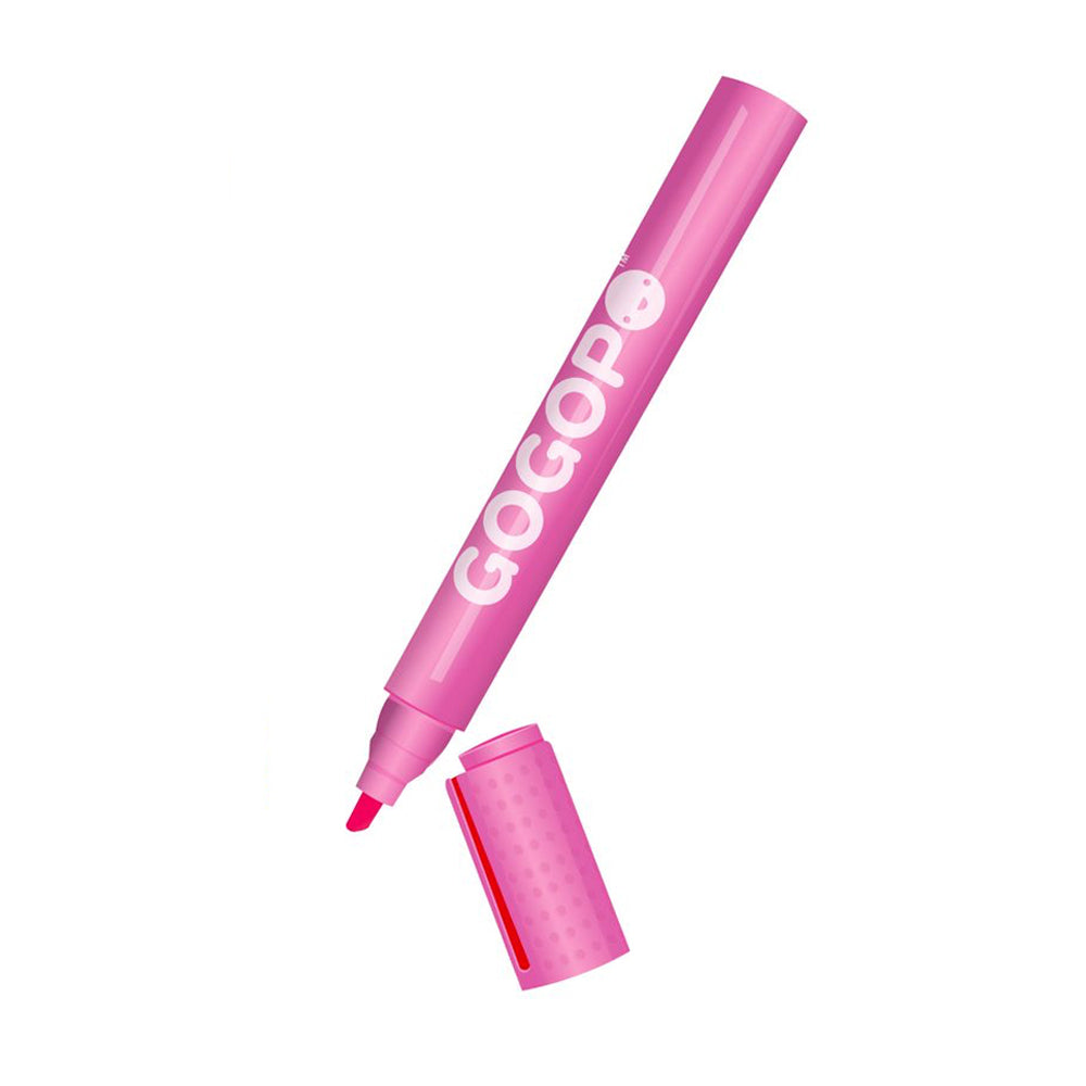 Gogopo Jumbo Scented Highlighter Fun Stationery Office/School Children 3y+ Asst