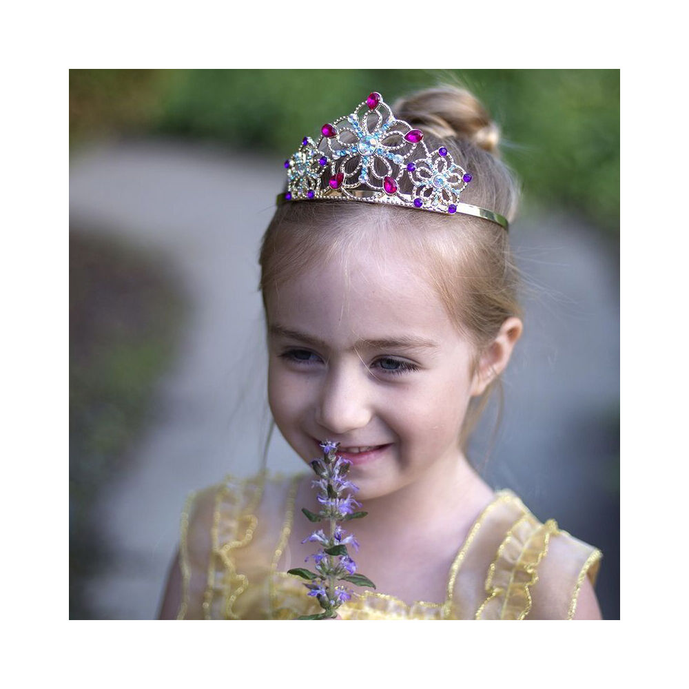 Great Pretenders 3y+ Gold Bejewelled Tiara Kids Headpiece Hair Accessories — image 2
