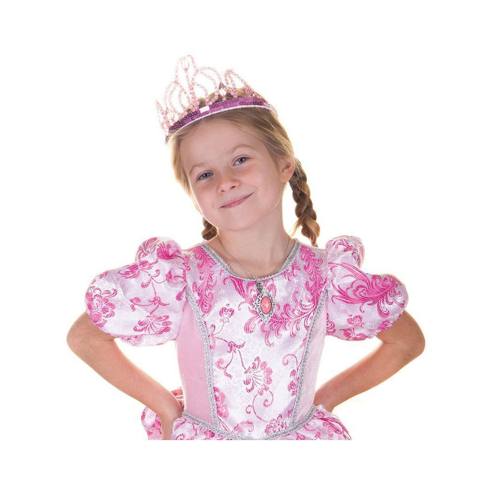 Great Pretenders Beauty Tiara Kids/Girls Head Costume Accessory Pink 3y+