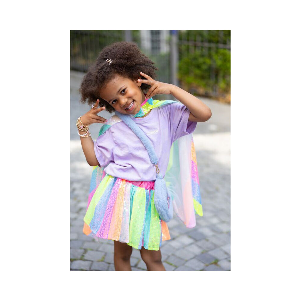 Great Pretenders Stripy Sequins Skirt Size 4-6 Kids Dress-Up Party Costume 4+ — image 3